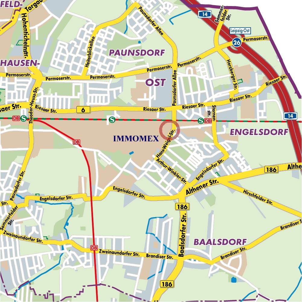 I M M O M E X Anfahrtsplan